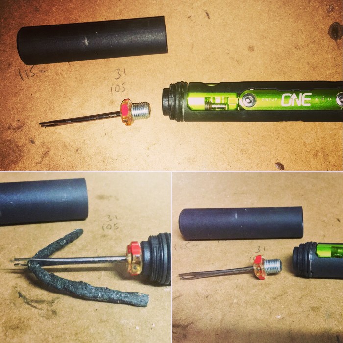 EDC tubeless repair insert tool